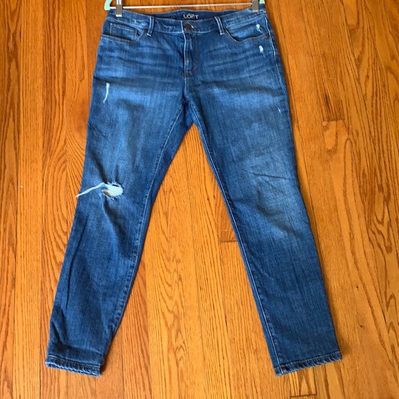 LOFT Relaxed Skinny Jeans - Picture 2 of 7